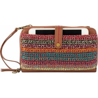The Sak Iris Smartphone Crossbody Bag in Sunset Stripe at Nordstrom