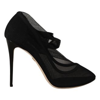 Dolce & Gabbana Pumps, female, Black, 3 1/2 UK, Elegant Stretch Sock Boot Pumps