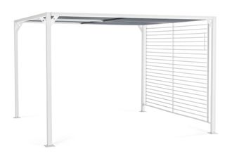 BIZZOTTO Cenador Noah exterior blanco 3x3,6 m
