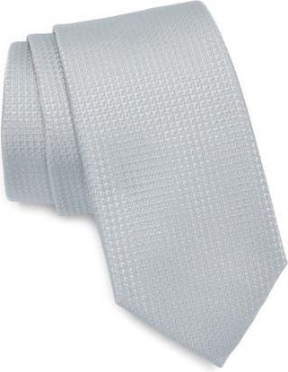 Calvin Klein Alice Micro Solid Tie in Silver at Nordstrom Rack