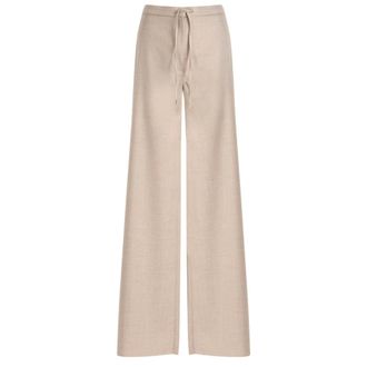 Max Mara Broeken, Dames, Bruin, 2Xs, Wijde broek