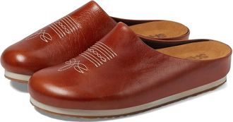 SAS Hinny Comfort Casual Mule Womens Flat Shoes Chestnut : 10.5 M - Medium (B), Leather