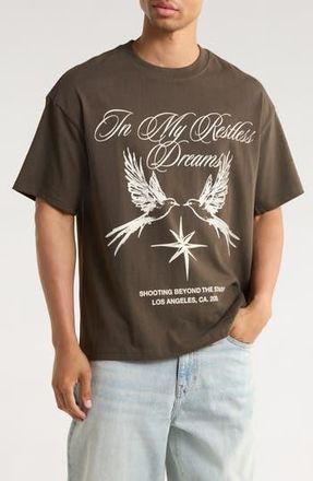 PacSun Restless Graphic T-Shirt in Brown at Nordstrom Rack, Size Small