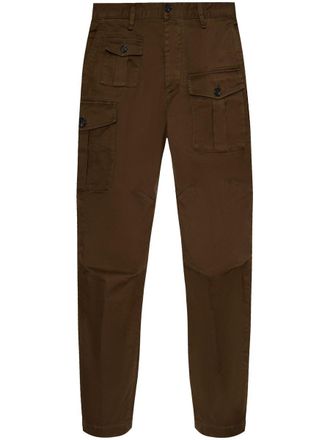パンツ Dsquared Army Green Stretch Cotton Cargo Pant DSQUARED2 | Military green Men's Casual Pants | YOOX