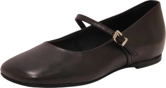 Poesie Veneziane Pbal 11M Ballerina Maryjane - Dames - Ballerinas - Zwart - 36 EU - Leer - Schoenen