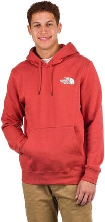 The North Face 80/20 Throwback Hoodie Mens Spice Red Kangaroo Pocket SGN1840