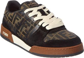 Fendi Fendi Match Ff & Suede Sneaker