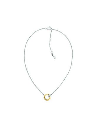 Calvin Klein Tweekleurige ring-hangerketting