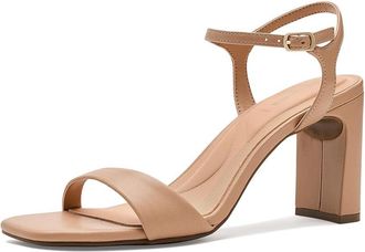 Anne Klein Beata Womens Sandals Tan : 9.5 M, Faux Leather