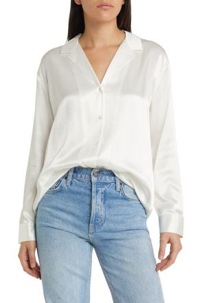 Rails Nami Button-Up Shirt in White at Nordstrom, Size Small