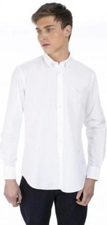 Harmont & Blaine Casual overhemd - Heren - Casual Overhemden - Wit - M - Katoen - Overhemden