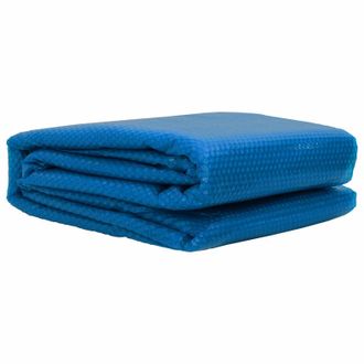 vidaXL Copertura Solare Per Piscina Di Alta Qualit&agrave; Quadrato Pe Blu Vidaxl