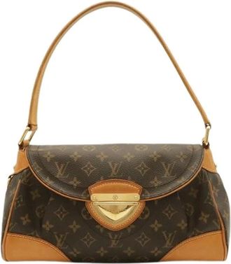 Louis Vuitton Borsa a spalla Pre-owned in Tela - - Pre-owned - Donna - Marrone - ONE SIZE