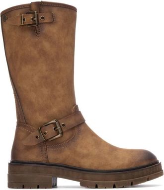 Refresh Womens Motorcycle Boots - Comfortable and Versatile Footwear - Casual Fashion, Camel 34, 6 UK