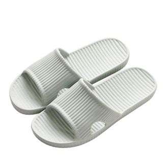 Generic Sliders Women, Womens Shower Slipper, Non-Slip Bathroom Shoes Beach Flip Flops Pool Slides Quick Drying Indoor Outdoor Summer Sandal Light Green