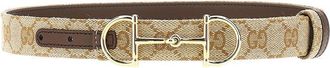 Gucci Reversible belt with Horsebit buckle Woman 65