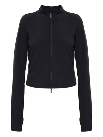 Nike Sweater met rits en lange mouwen - Zwart