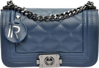 Isabella Rhea Blauwe Leren Tas