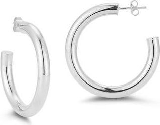 Glaze Jewelry 14K Gold Plated Sterling Silver Hoop Earrings at Nordstrom Rack
