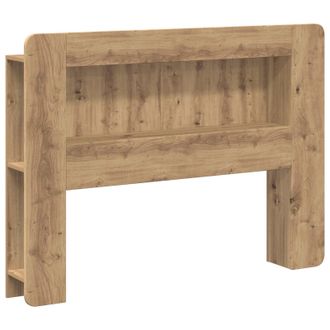 vidaXL Cabecero Con Armario Roble Artesanal Madera De Ingenier&iacute;a Vidaxl
