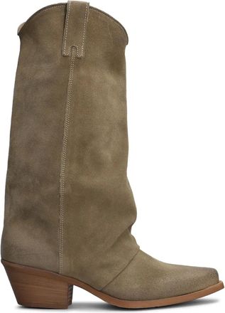 M&eacute;tisse 50mm su&egrave;de laarzen - Beige