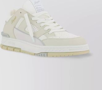 Axel Arigato calfskin iconic sneakers embroidered patch