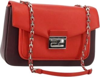 Fendi Pre-owned Cross Body Bags, female, Multicolor, Size: ONE SIZE Pre-owned Vintage Shoulder Bag