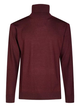 Daniele Fiesoli long-sleeves merino turtleneck sweater - men - Merino - M - Purple