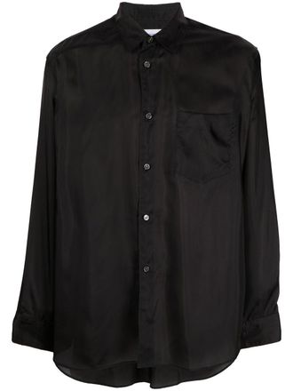 Comme Des Gar&ccedil;ons Camicia - Nero