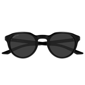 Gucci Sunglasses, unisex, Black, Size: 48 MM Panthos Sunglasses