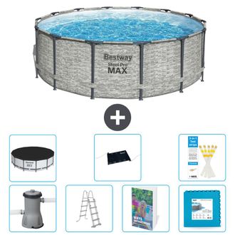 Bestway Piscina Bestway Steel Pro Max Redonda - 427x122 Cm - 8-piezas S621
