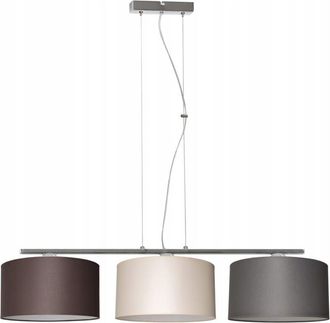 OEM L&aacute;mpara Colgante Moderna, Pantalla De Material Cromado, Led