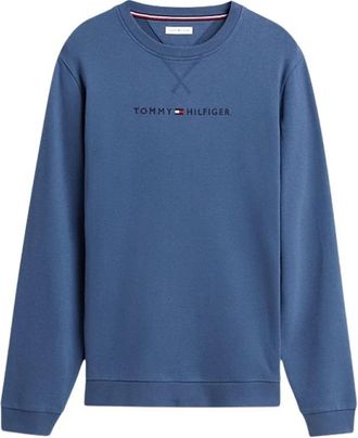 Tommy Jeans Felpa Girocollo - - Sweatshirts & Hoodies - Uomo - Blu - M