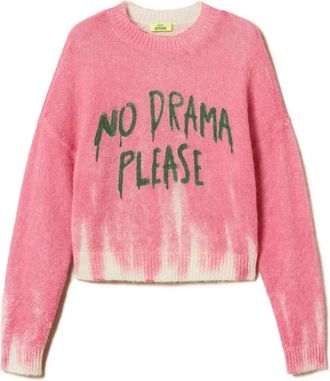 Twin-Set Trui met tie-dye print - Roze