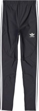 adidas Zwarte atletische leggings met 3 strepen - Dames - Trainingsleggings - Zwart - XS - Fitness