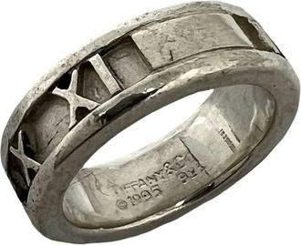 Tiffany & Co. Silver Silver 925 Band Ring (Pre-Owned)