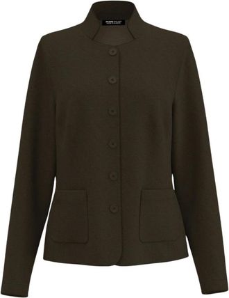 Frank Walder Frank Walder - Blazer Nos726306 - Dames - Jassen - Groen - Maat: 4XL Leer