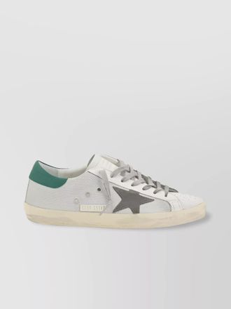 Golden Goose distinctive vintage star perforated sneakers