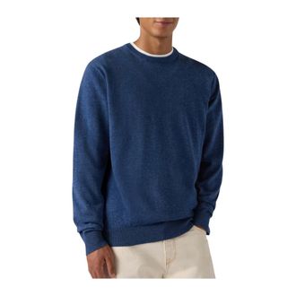 Saint Barth Jersey Regent Merinocash con cuello redondo - Knitwear - Hombre - Azul - XL