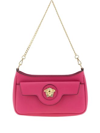 Versace La Medusa calf-leather crossbody bag - women - Calf Leather/Bos Taurus - One Size - Pink