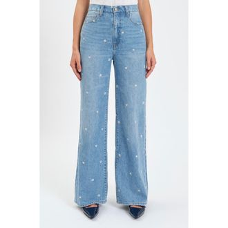 Daze Far Out Wide Leg Jeans in Daze-Y at Nordstrom Rack, Size 26