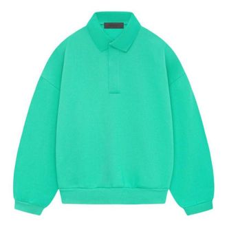 Fear of God SS24 Long-Sleeve Polo Mint Leaf 192SP244392F
