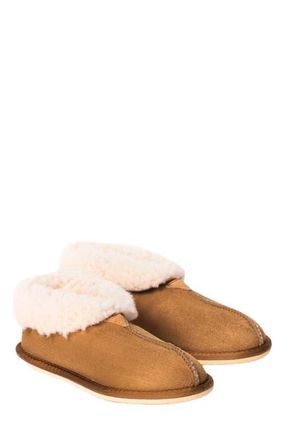 Celtic & Co. Ladies Shearling Bootee Slippers in Spice at Nordstrom, Size 11