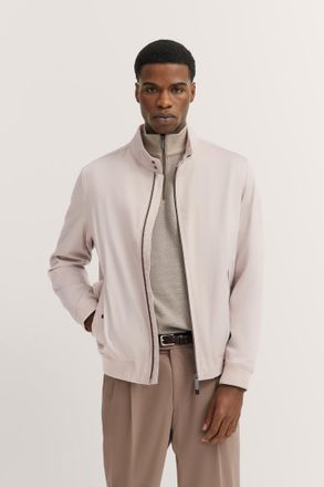 Bugatti Herren Blouson met opstaande kraag & gebreide details