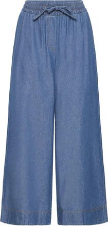 Ichi Archer Wide Jeans - Dames - Loose Fit Jeans - Blauw - XS - Katoen - Jeans