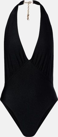 Saint Laurent Cassandre halterneck swimsuit