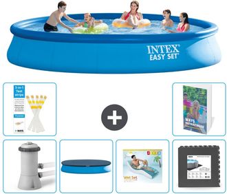 Intex Piscina Easy Set Redonda - 457x84 Cm - 7-piezas S223