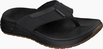 Skechers Mens Skechers Mens Street Retro Jogger Tate Flip Flops - Black - Size: 11