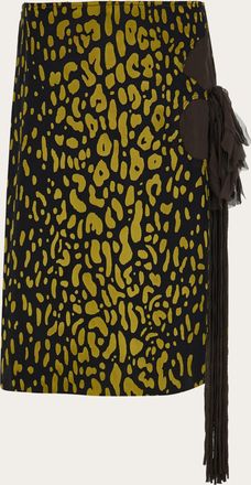 Ferragamo Women Skirt with flower detail Multicolor