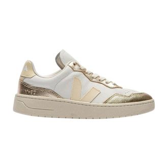 Veja Zapatillas de Piel V-10 - Shoes - Mujer - Blanco - 38 1/2 EU